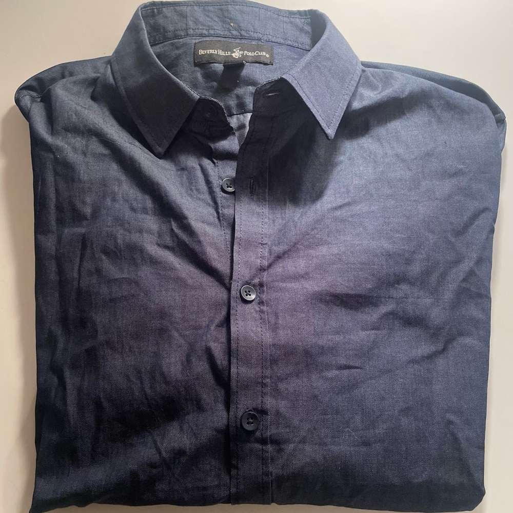 Mens Beverly Hills polo club long sleeve